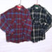 Lot of 2 '90s Northwest Territory Plaid Shackets Over-Shirt -L Pockets Navy Wine
