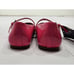 Scoop Womens Mary Jane Faux Leather Slip On Flat w/ Buckle Hot Pink Size 7 NEW
