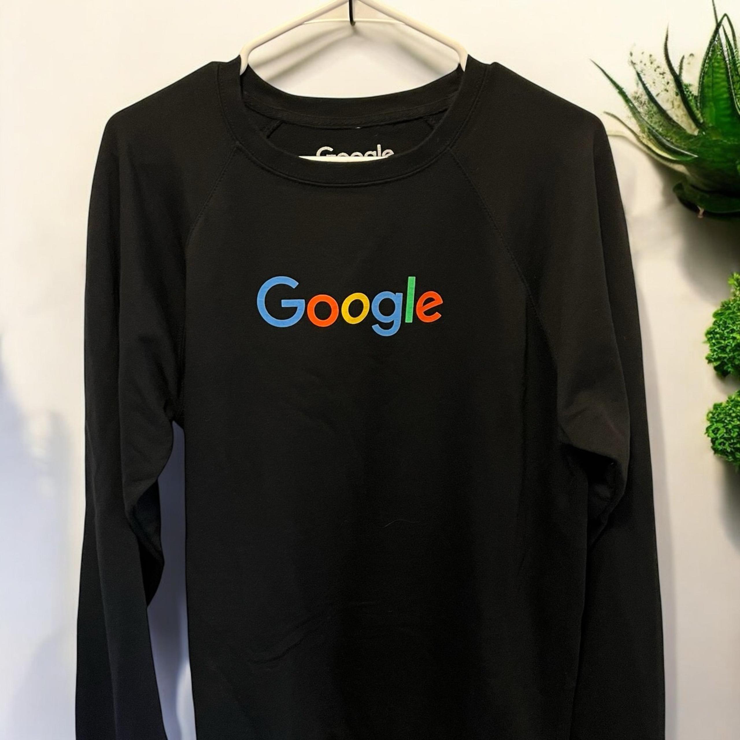 Google Longsleeve Tee-Shirt, Black, XL