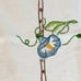 54x50 Heavy Broadcloth Tablecloth with Embroidered Floral #44