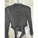 Cushnie et Ochs Women's Black Wrap Turtleneck Sweater Size L