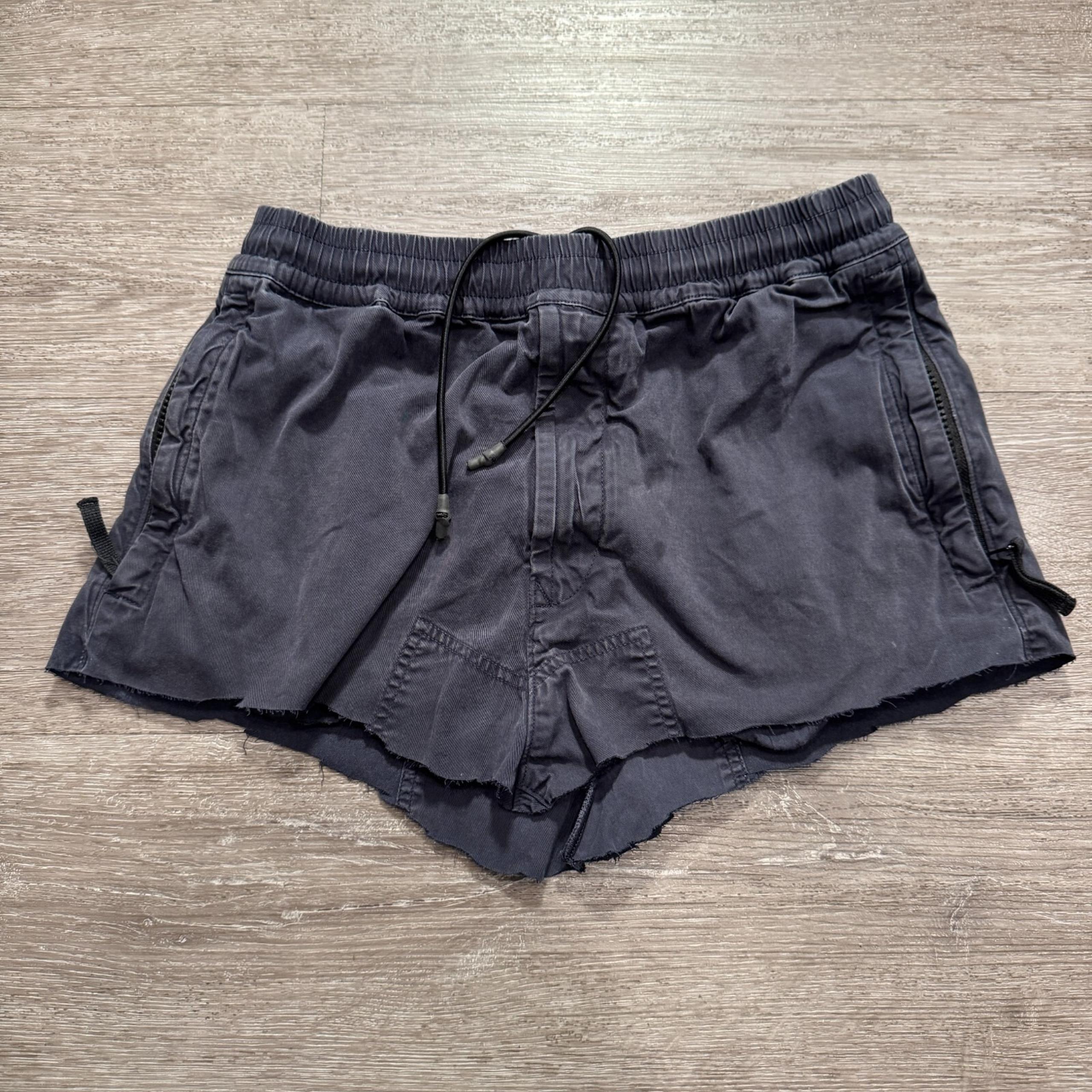 Stone Island Shorts Womens 32 Skirt Drawstring Elastic Waist Cutoff Casual