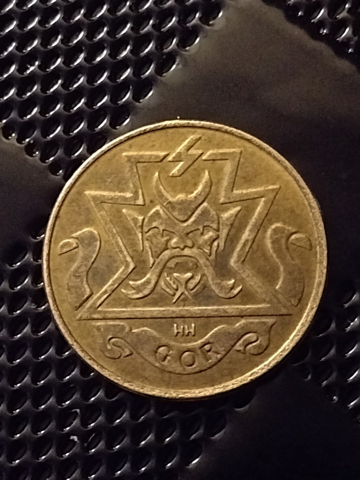 EXTREMELY RARE,HIGHLYCOLLECTABLE,DungeonMaster-ChaosStrikesBack\GOR Coin 1989-EU