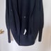 Aritzia Wilfred Diderot Black Sweater Open Front Cocoon Cardigan XXS