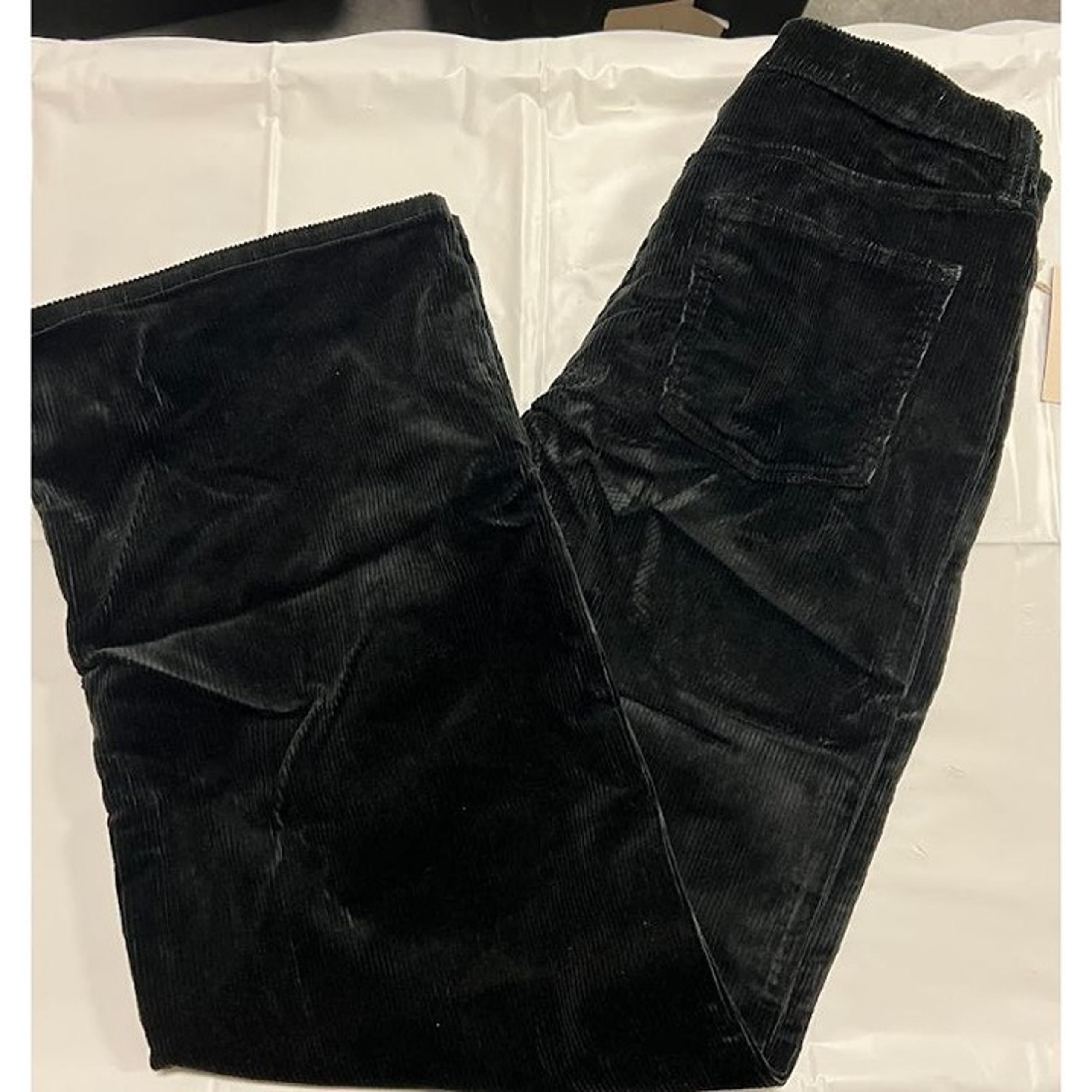 A New Day Women's High-Rise Relaxed Fit Baggy Wide Leg Trousers Black Size 8
