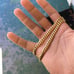 5mm Maimi Cuban Link Chain (Gold Plated)