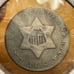 1852 Three Cent Silver VG 8016