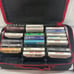 Classic Rock Cassette Tape Lot Of 20 Tape + Cassette Carrying Case