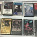 Classic Rock Cassette Tape Lot Of 20 Tape + Cassette Carrying Case