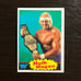 1985 Topps Titan Sports WWF HULK HOGAN Rookie RC Card #16 Blue Background NICE!