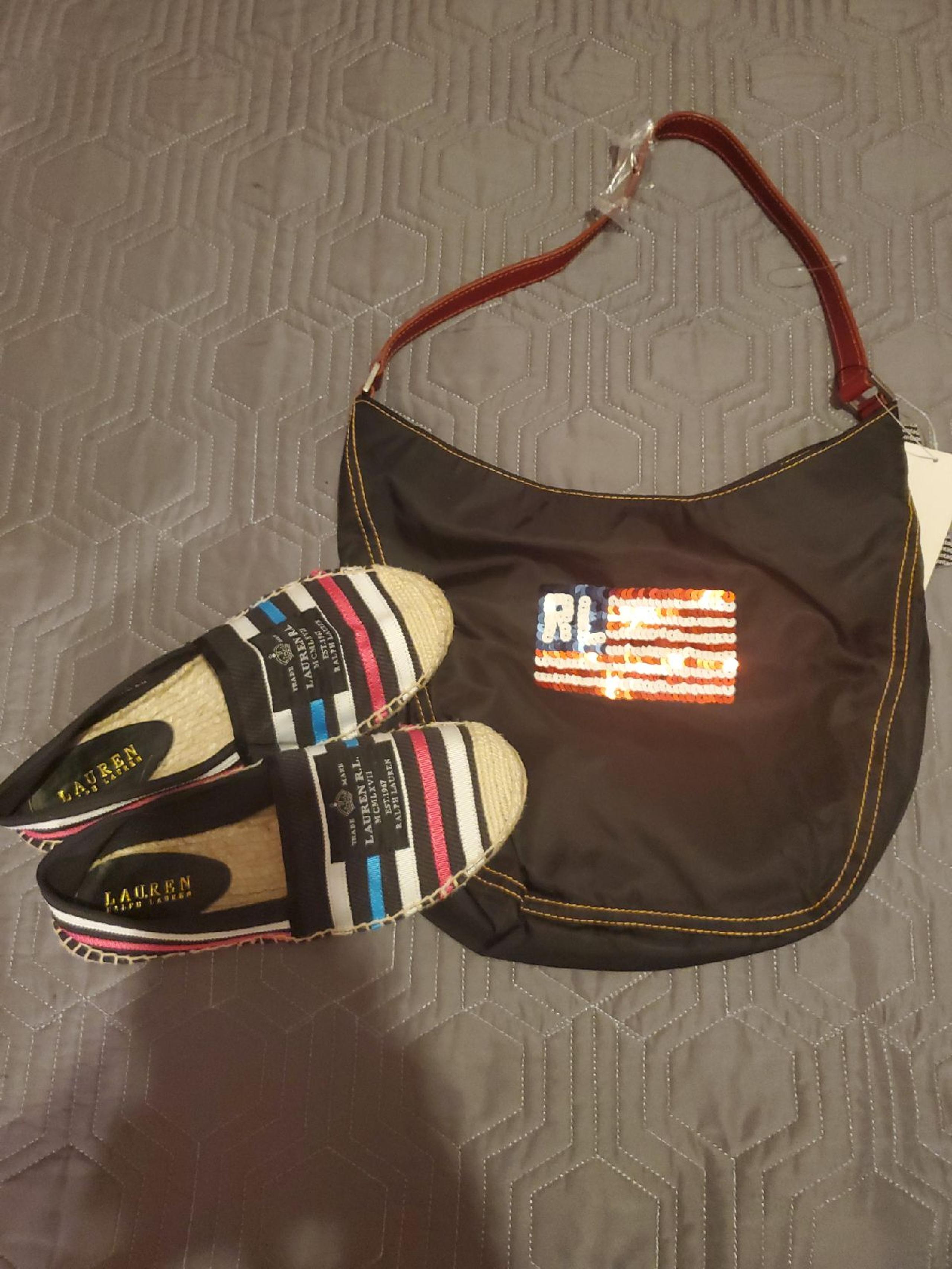 Ralph Lauren shoes and shoulder bag