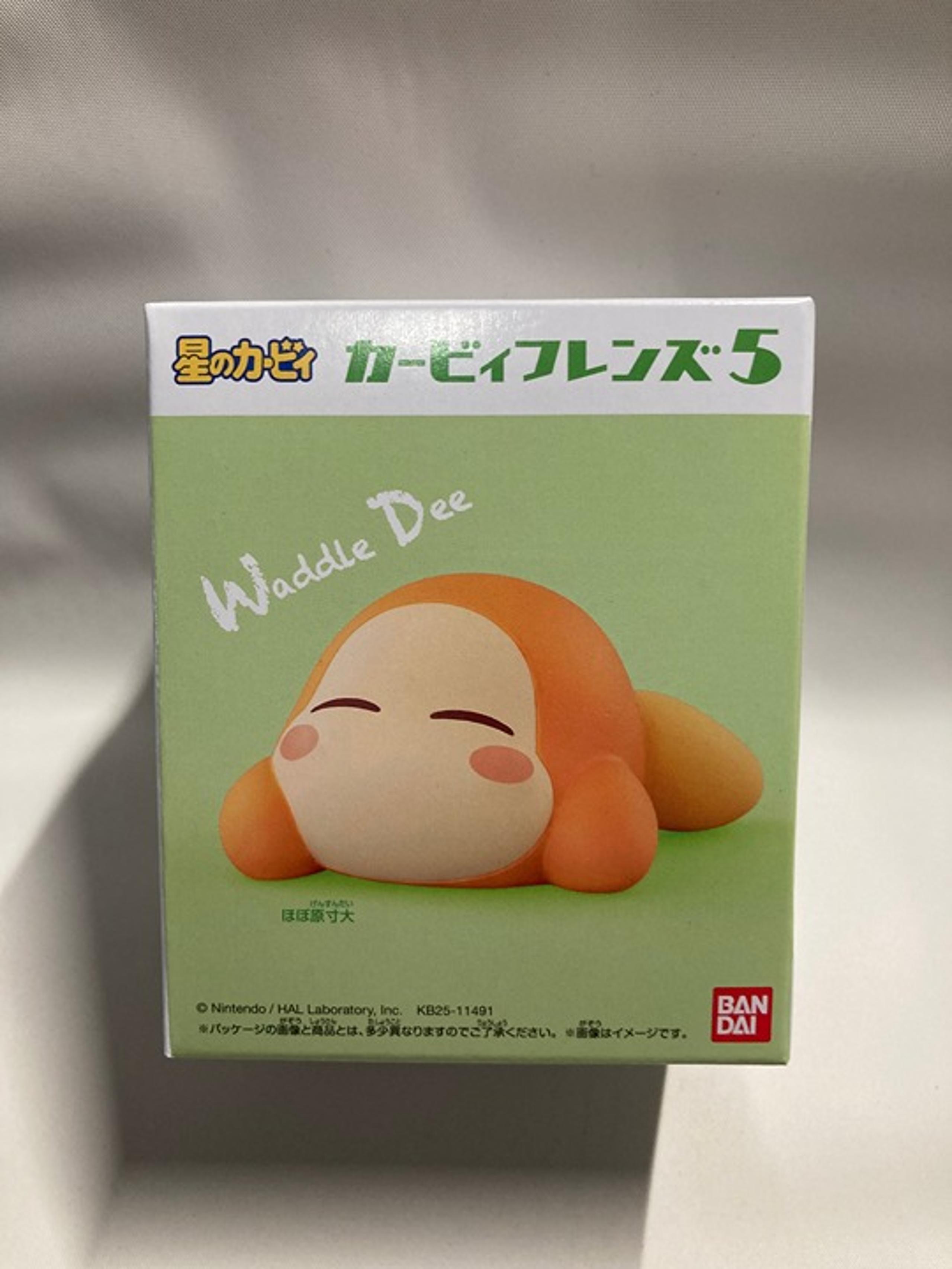 Bandai Kirby Friends Vol 5 #04 Waddle Dee Sleeping 2 Inch Figure