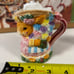 Vintage 1999 Mercuries Springtime Tea Set Ceramic Bunny Tea Party NIB RARE