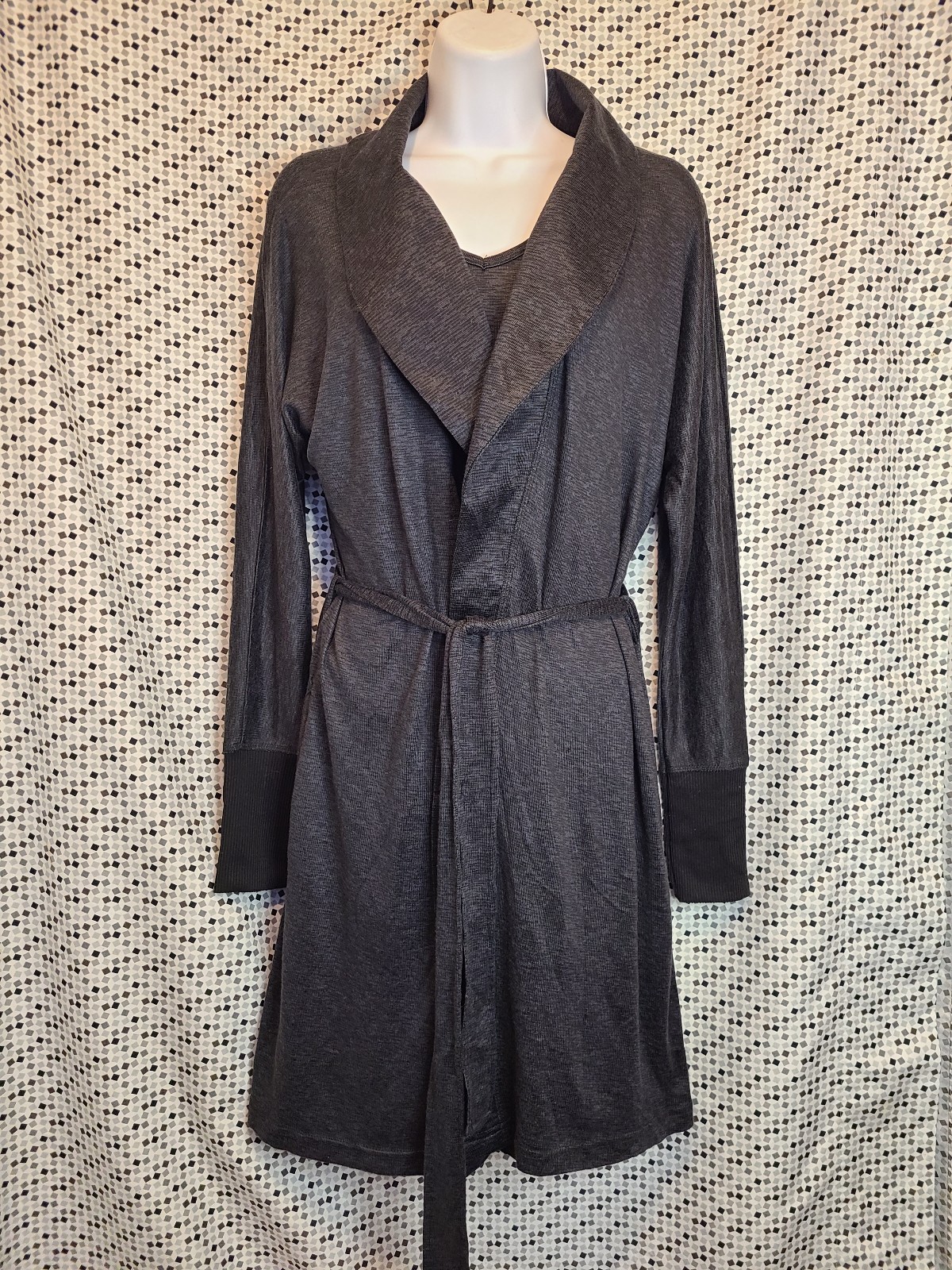 NWT Jaclyn Intimates Whisperluxe Robe & Chemise Set Size Sm