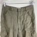 Joie Olive 100% Linen Cargo Wide leg pants women’s size 10