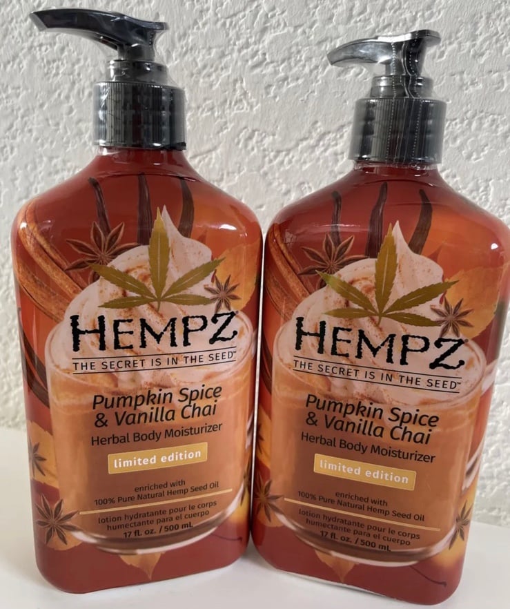 Hempz Pumpkin Spice & Vanilla Chai