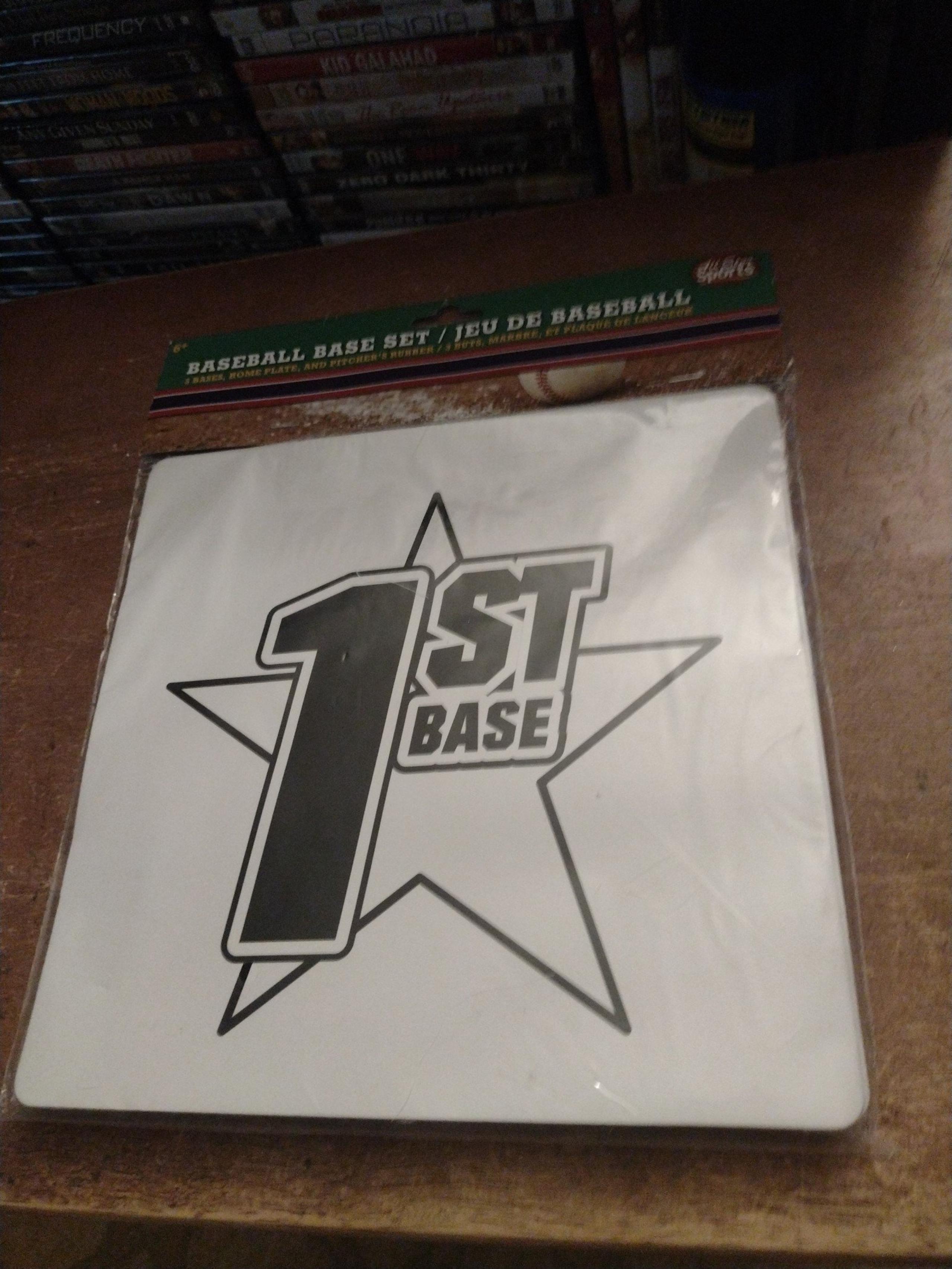 5 pc. Baseball  Base Set