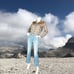Vintage Western Cowboy Cowgirl Rodeo Southwestern West Cal 45 Snap Top Shirt M