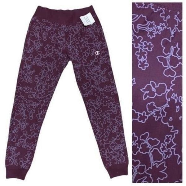 Women’s S Champion Reverse Weave Joggers Print Logo C Sweatpants