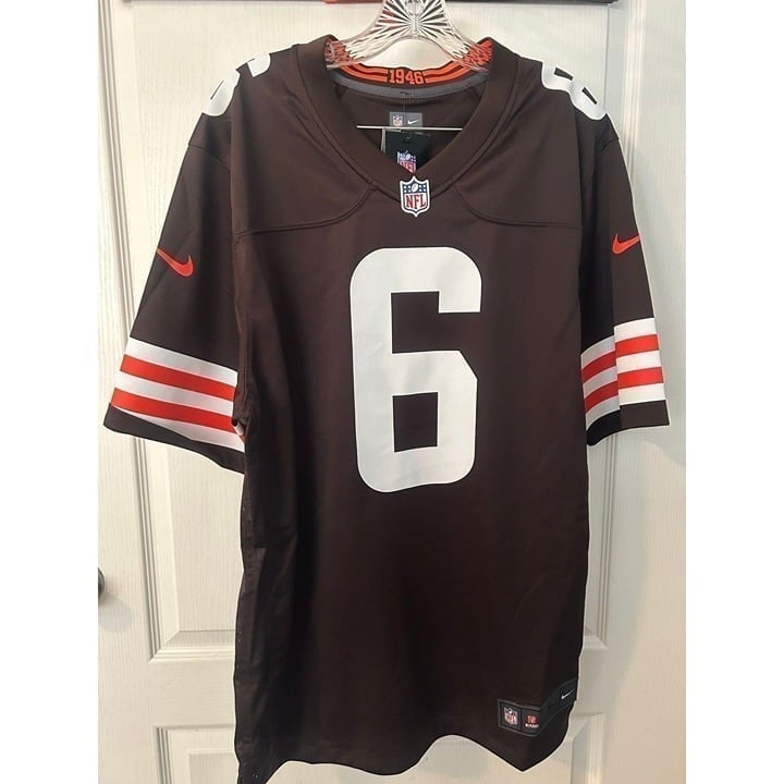 New baker mayfield Cleveland browns jersey mens sz xl