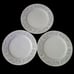 Vintage Spring Formal Dinner Plates Montgomery Wards Fine China Japan Set of 3