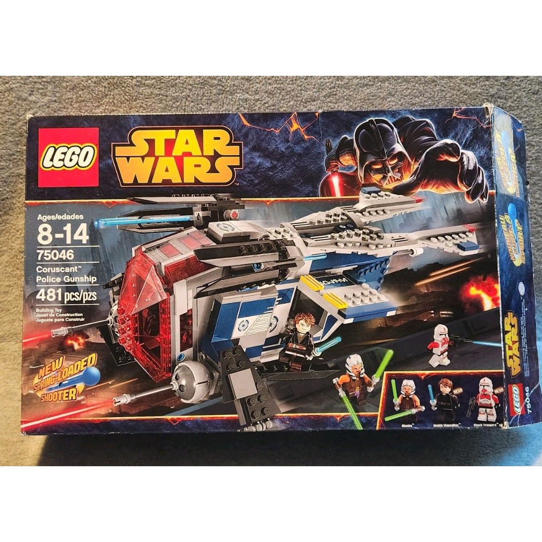 LEGO Star Wars: Coruscant Police Gunship (75046) Incomplete