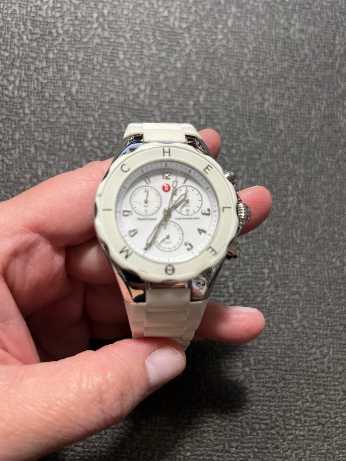 michele tahitian jelly watch