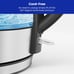 1.2L Electric Tea Kettle w/ Removable Lid - Stainless Steel, New