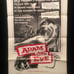 Original 1968 Adam And Eve One Sheet Movie Poster Sexploitation Garden Of Eden