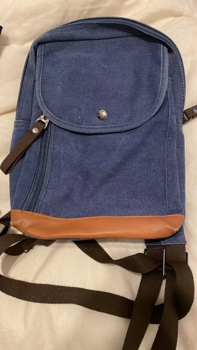 Cute canvas day bag