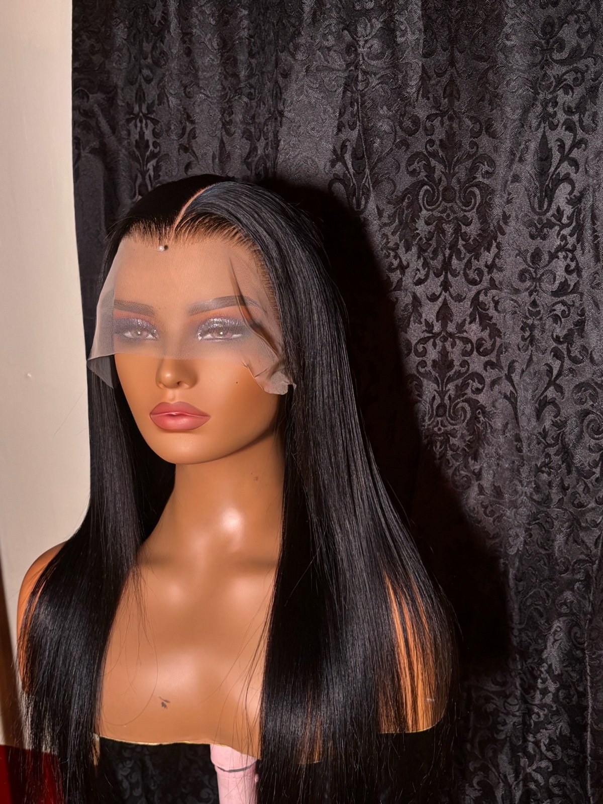 13x6 Straight Lace frontal wig
