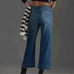 Anthropologie Colette Denim Crop Wide Leg Pants Maeve Blue Indigo Size 30