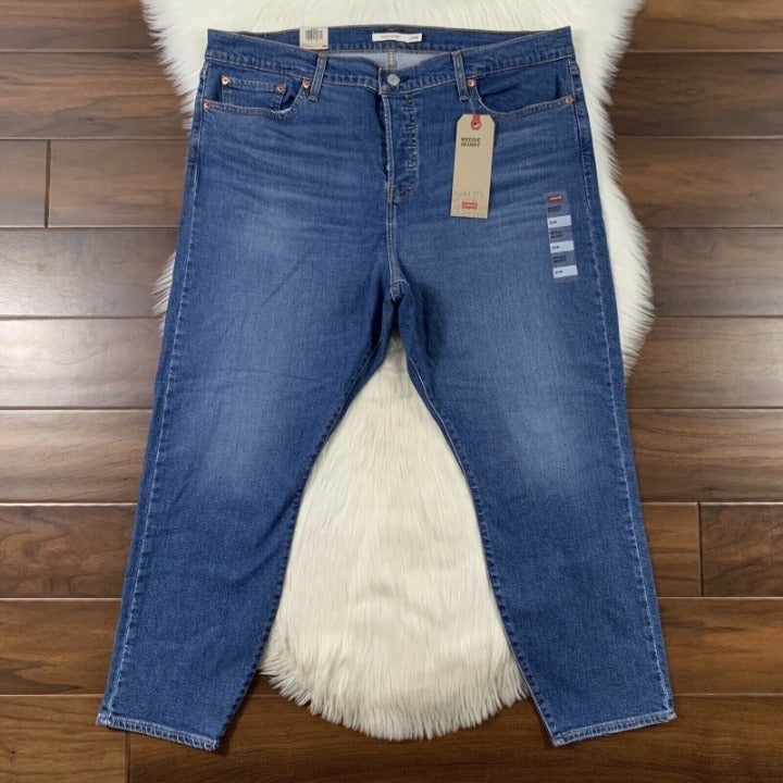 Levi’s Women's Plus Size 20 Sun Devil Mid Wedgie Skinny Denim Jeans High Rise