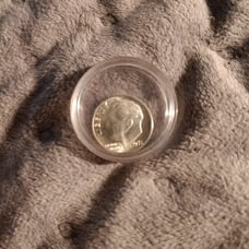 1955 dime cameo