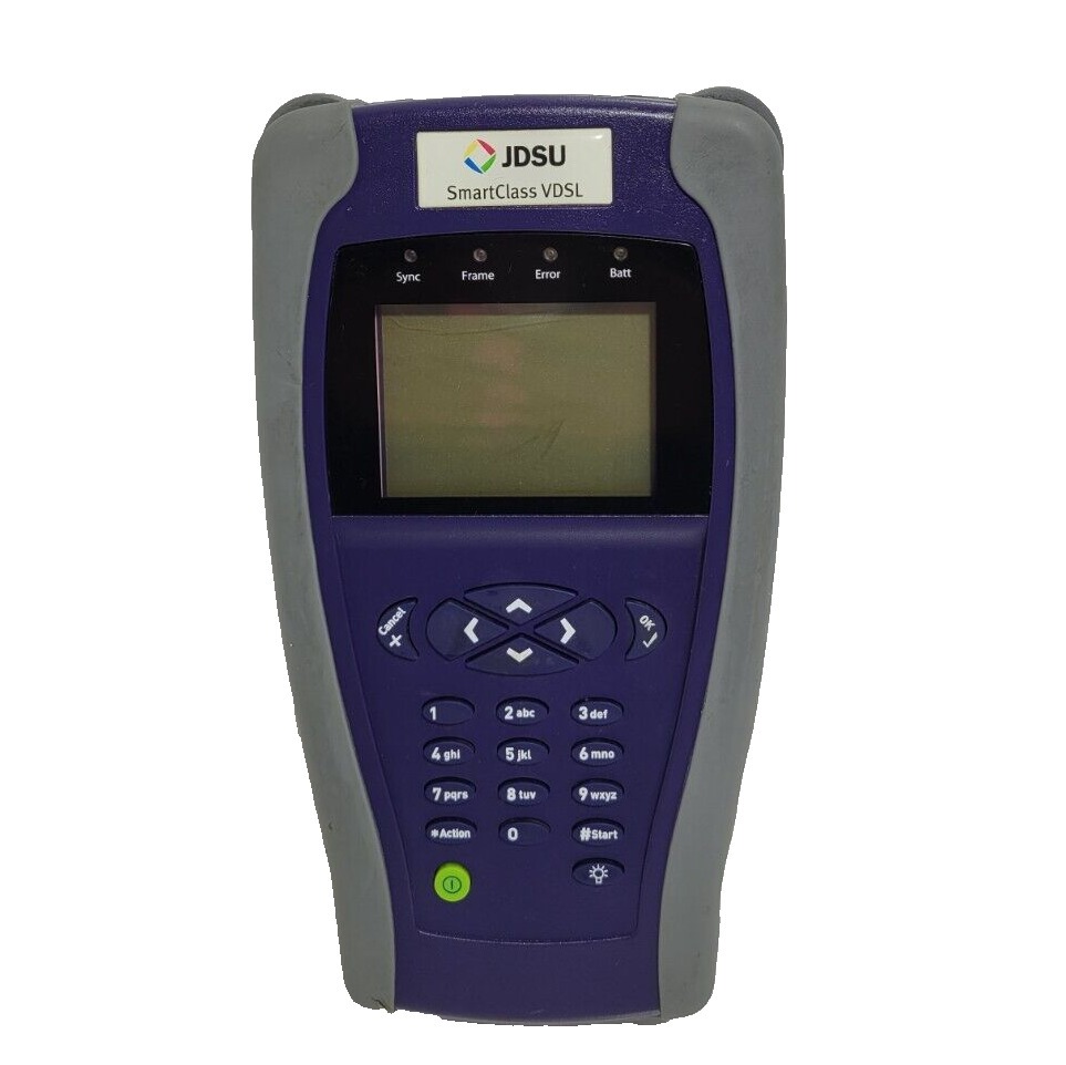 JDSU SmartClass VDSL Tester Smart Class SC-VDSL-CNTX Test & Measure Equipment