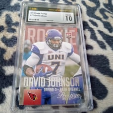 2 Graded Card Lot! David Johnson 10, Laveranues Coles 9