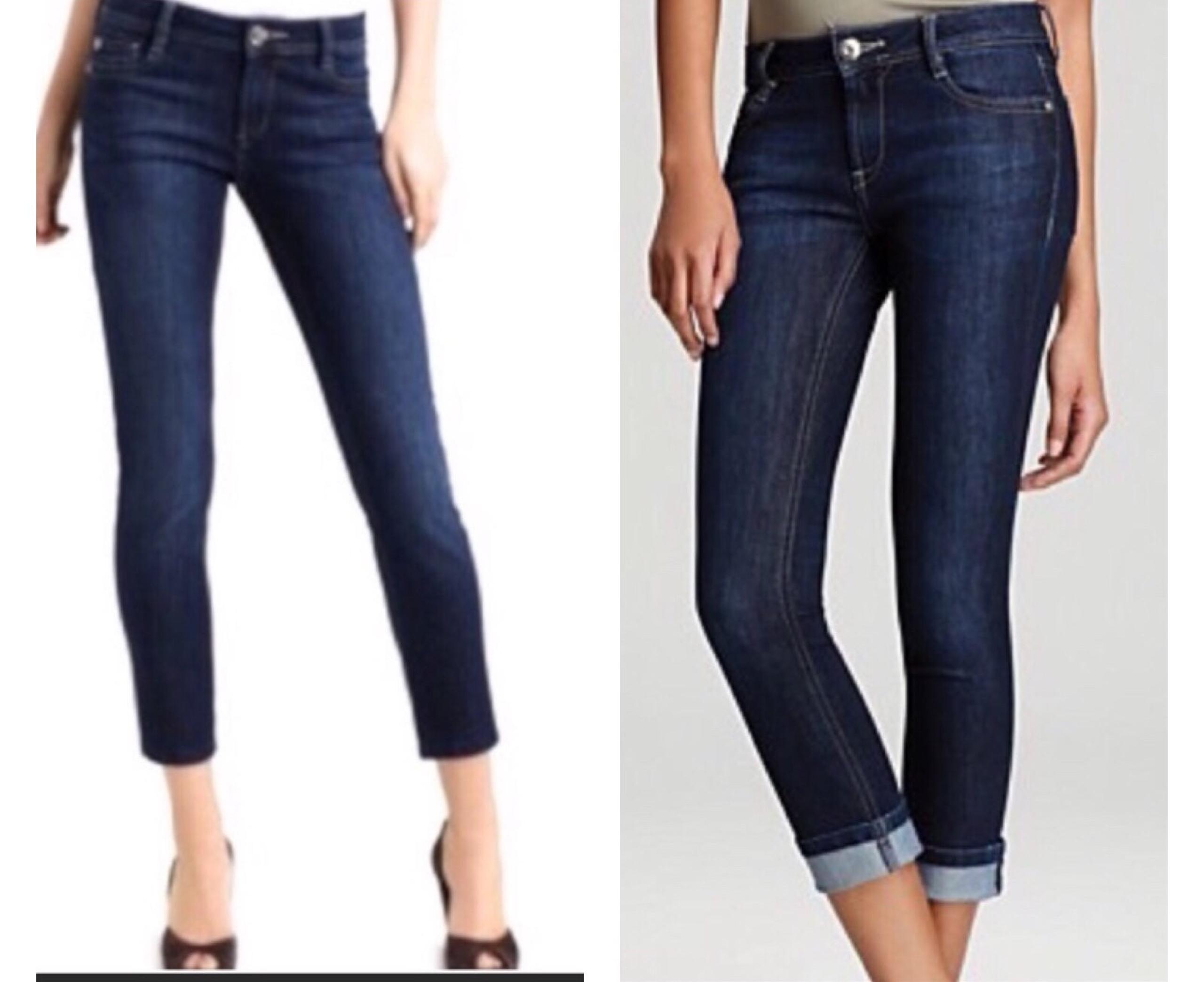 Dl1961 High Rise TONI Switch Cropped Jeans Women’s Size 30