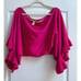 Lilly Pulitzer Hot Pink Shrug Cashmere Cotton Blend OS