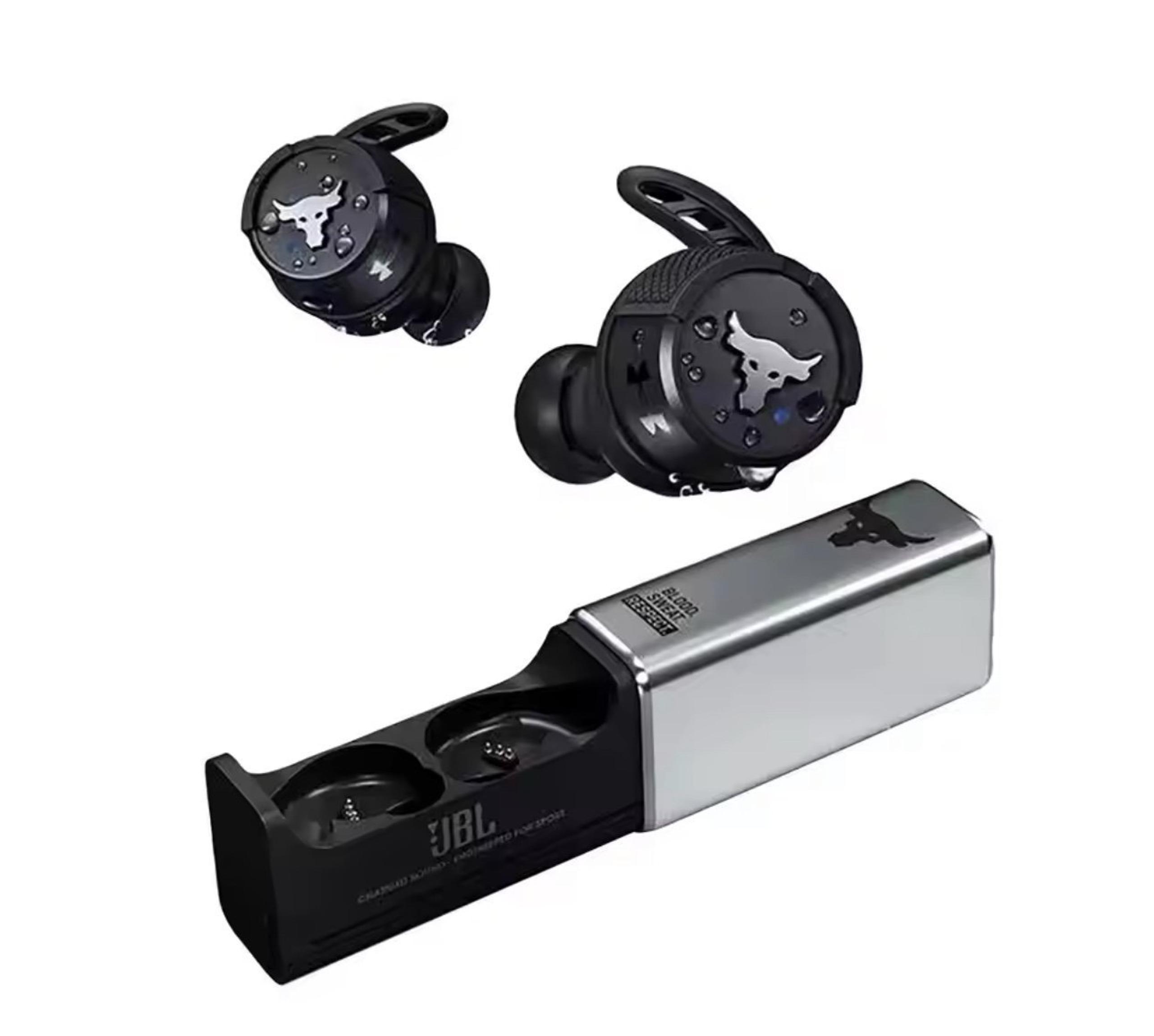 U A Project Rock True Wireless Bluetooth Headsets - In-Ear IPX7 Sport Earphones