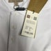Burberry London men's white nova check placket polo shirt size 2xl