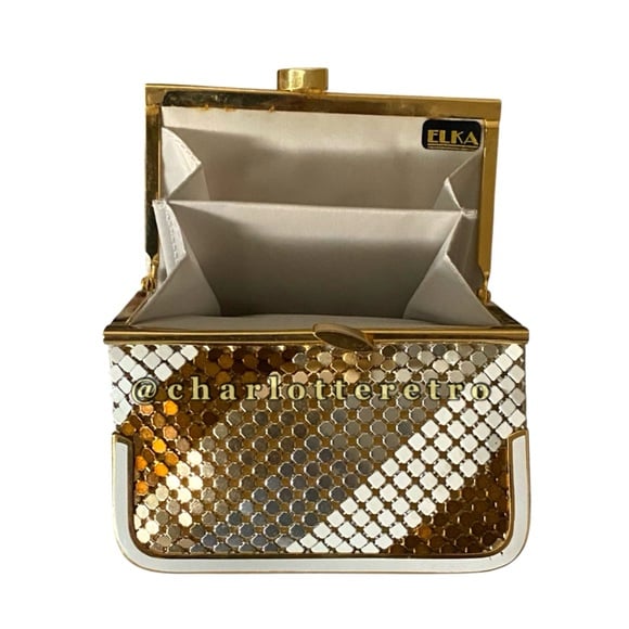 vtg ELKA Mesh Trifold Wallet