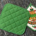 Vtg CANNON kitchen towel Sugar & Spice Farmer & Sun Bonnet Oven Mitt Pot Holder