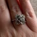 Vintage 18K Stone Ring