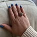 Vintage 18K Stone Ring