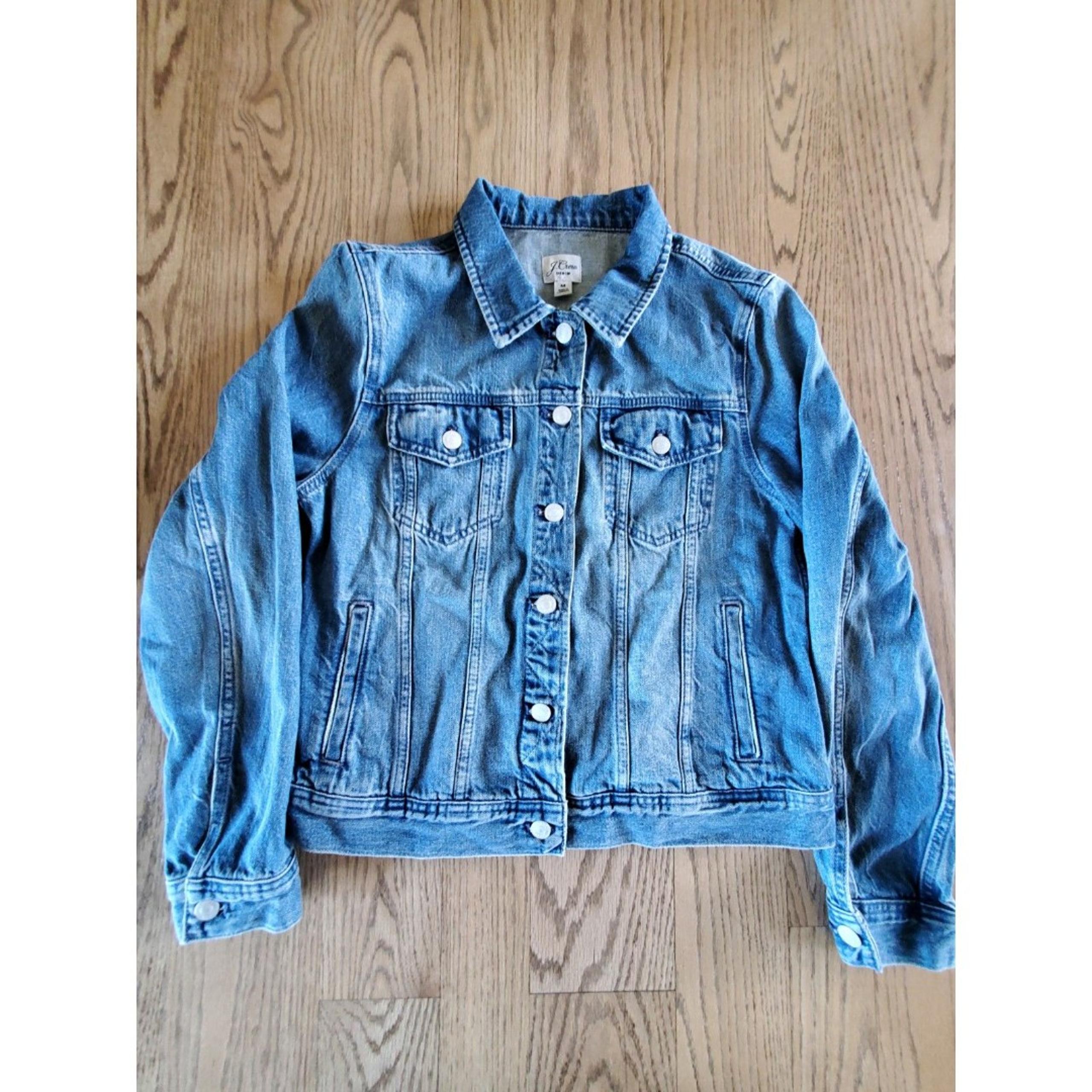 J.Crew Denim Jacket Women's M VGUC