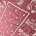 Vintage Mauve Country Cottage Children Woven Tapestry Blanket