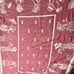 Vintage Mauve Country Cottage Children Woven Tapestry Blanket