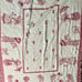 Vintage Mauve Country Cottage Children Woven Tapestry Blanket
