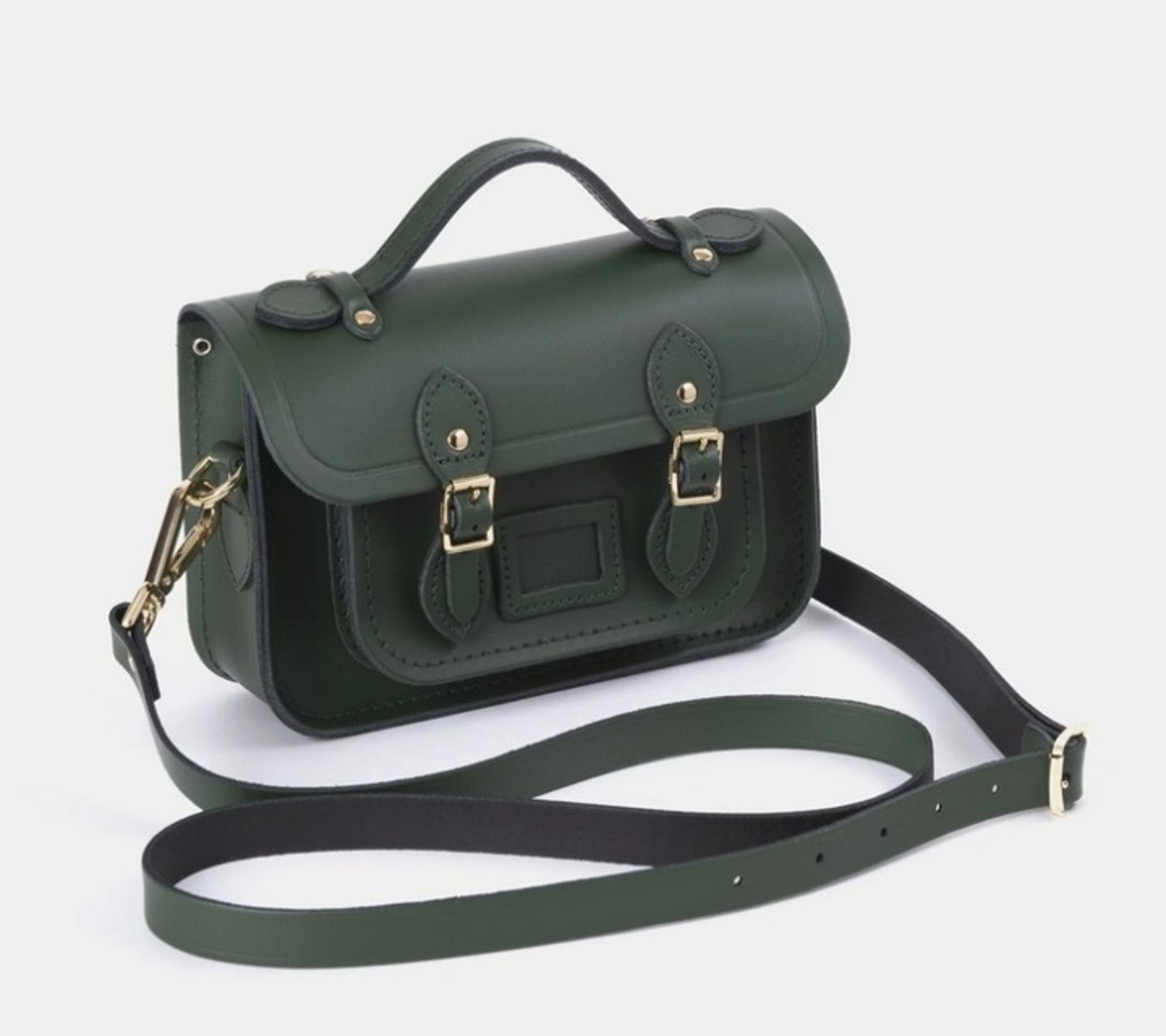 Cambridge Satchel - The Mini in Racing Green