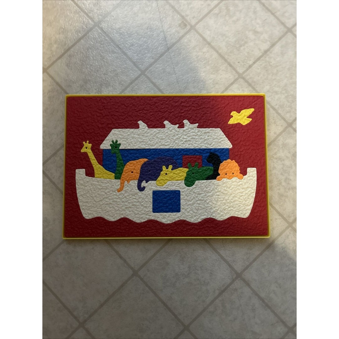 Lauri Noahs Ark Puzzle Crepe Foam Vintage Puzzle